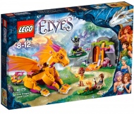 Конструктор LEGO Elves 41175: Лавовая пещера дракона огня