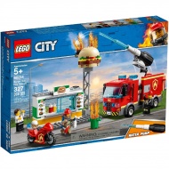 Конструктор LEGO City 60214: Пожар в бургер-кафе