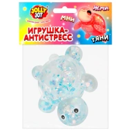 Игрушка-антистресс JOLLY JOT  "ПРОЗРАЧНАЯ ЧЕРЕПАШКА", 8 см, в ассортименте