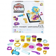 Игровой набор Play-Doh TOUCH "Лепи и делай прически"