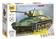 Сборная модель Советский средний танк Т-34/76 модель 1943 г. масштаб 1:72