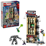 Конструктор LEGO SUPER HEROES 76342: Человек-паук против Мистерио: Дейли Бьюгл