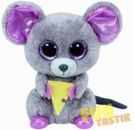 Мягкая игрушка мышонок Squeaker с кусочком сыра серии Beanie Boo's