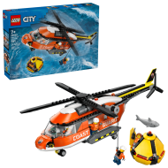 Конструктор LEGO City 60503: Вертолёт береговой охраны