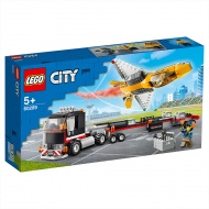 Конструктор LEGO City 60289: Транспортировка самолёта на авиашоу