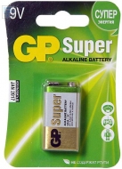 Батарейка GP Super 6LR61/1604A BP (крона 9V)