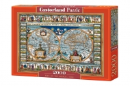 Пазлы Castor Land "Карта мира", 2000 элементов 