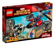 Конструктор LEGO Marvel Super Heroes 76016: Спасательная операция на вертолете Человека-Паука