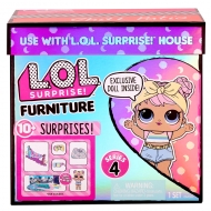 ЛОЛ Игровой набор "Кукла с мебелью - Чилл Патио" LOL Surprise Furniture, 4 серия