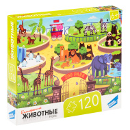 Пазлы детские Dream Makers "120 Животные", 120 элементов
