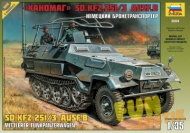 Немецкий бронетранспортер «Ханомаг» SD.KFZ.251/3 AUSF B масштаб 1:35