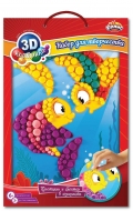 Набор для детского творчества "Мозаика из пластилина: Рыбки"