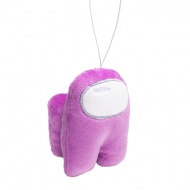 Мягкая игрушка-брелок FANCY "Амонг Ас" (Among Us), фиолетовая, 10 см