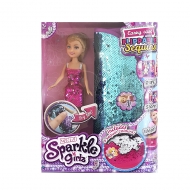 Игровой набор Sparkle Girlz "Кукла с сумкой-переноской"