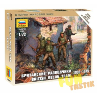 Сборная модель Британские разведчики 1939-1945, 1:72