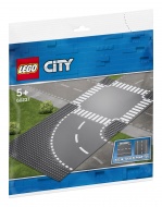 Конструктор LEGO City 60237: Поворот и перекрёсток
