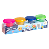 Тесто-пластилин Genio Kids Набор "Светящееся в темноте", 200 гр