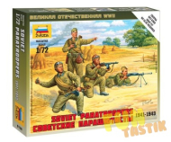 Сборная модель Советские парашютисты 1941-1943, 1:72