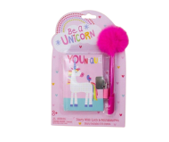 Набор I LIKE GIFT Блокнот А7 с ручкой  «Be a unicorn», pink 