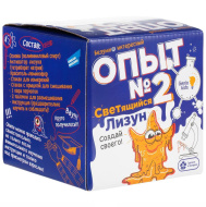 Набор для опытов Genio Kids "Создай светящегося лизуна"