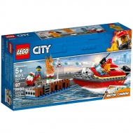 Конструктор LEGO City 60213: Пожар в порту