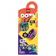 Конструктор LEGO DOTS 41945: Браслет и бирка для сумки "Неоновый тигр"