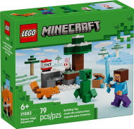 Конструктор LEGO Minecraft 21583: Приключения Стива в тайге