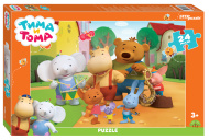 Пазлы Step Puzzle MAXI "Тима и Тома", 24 элемента