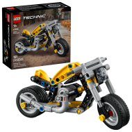 Конструктор LEGO Technic 42225: Желтый мотоцикл