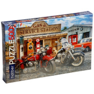 Пазл картонный HATBER "Легендарные байки", 500 элементов