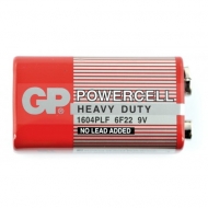 Батарейка GP Powercell 6F22/1604E (крона 9V)