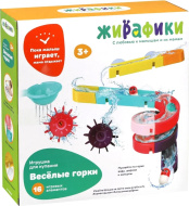 Игрушка для купания Наша игрушка, "Большие горки", 16 эл.