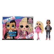 Игровой набор с куклами LOL Surprise OMG Movie Magic Tough Dude и Pink Chick Кино" (2 куклы)