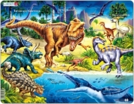 Пазлы Larsen "Динозавры", 57 элементов