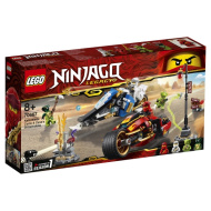 Конструктор LEGO NINJAGO 70667: Мотоцикл-клинок Кая и снегоход Зейна