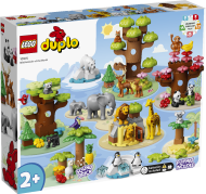 Конструктор LEGO DUPLO 10975: Дикие животные мира