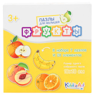 Картонный пазл BAUER 7/28 "Фрукты" (28 дет.)