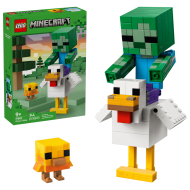 Конструктор LEGO MINECRAFT 21582: Куриный наездник Конструктор LEGO MINECRAFT 21582: Куриный наездник