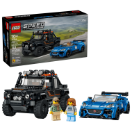Конструктор LEGO SPEED CHAMPIONS 77264: Ягуар Project 7 и Лэнд Ровер Defender