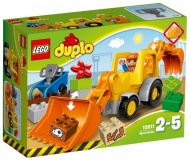 Конструктор LEGO DUPLO 10811: Экскаватор-погрузчик
