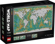 Конструктор LEGO ART 31203: Карта мира