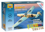 Сборная модель Немецкий истребитель Мессершмитт Bf 109 F-2 1:72