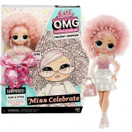 Кукла LOL (ЛОЛ) Surprise OMG Present Surprise Miss Celebrate "Мисс Селебрейт", 23 см