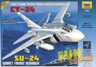 Советский фронтовой бомбардировщик Су-24 1:72