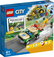 Конструктор LEGO City 60353: Миссии по спасению диких животных