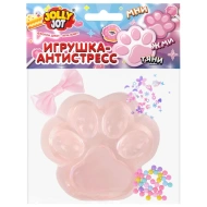 Игрушка-антистресс JOLLY JOT  "ПРОЗРАЧНАЯ ЛАПКА", 7 см, в ассортименте