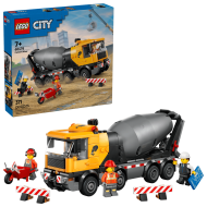 Конструктор LEGO City 60478: Бетономешалка