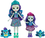 Куклы-сестрички Enchantimals "Павлины Паттер и Пьера", с питомцами