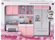 Кухня "Маленькая хозяйка" в розовом цвете