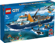 Конструктор LEGO City 60368: Корабль исследователей Арктики